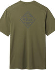 Rab Men's Force Stamp Tee (Olive) back