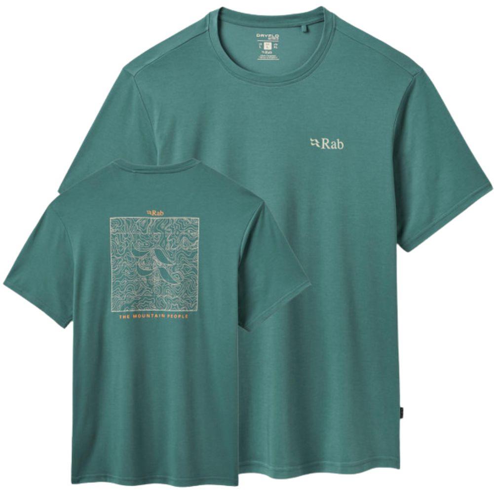 Rab Men's Crimp Elevation Tee (Sage)