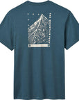 Rab Men's Crimp Esker Tee (Orion Blue) back