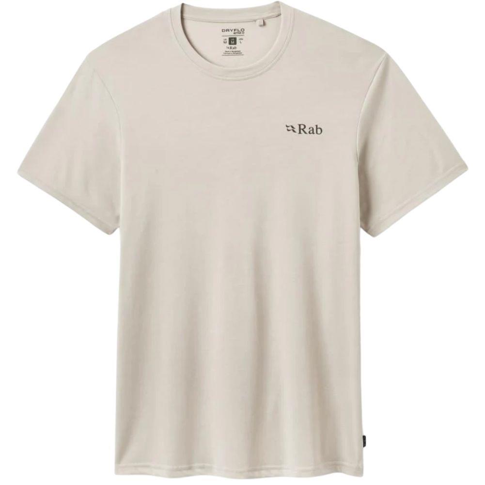 Rab Men's Crimp Logo Tee (Pebble)