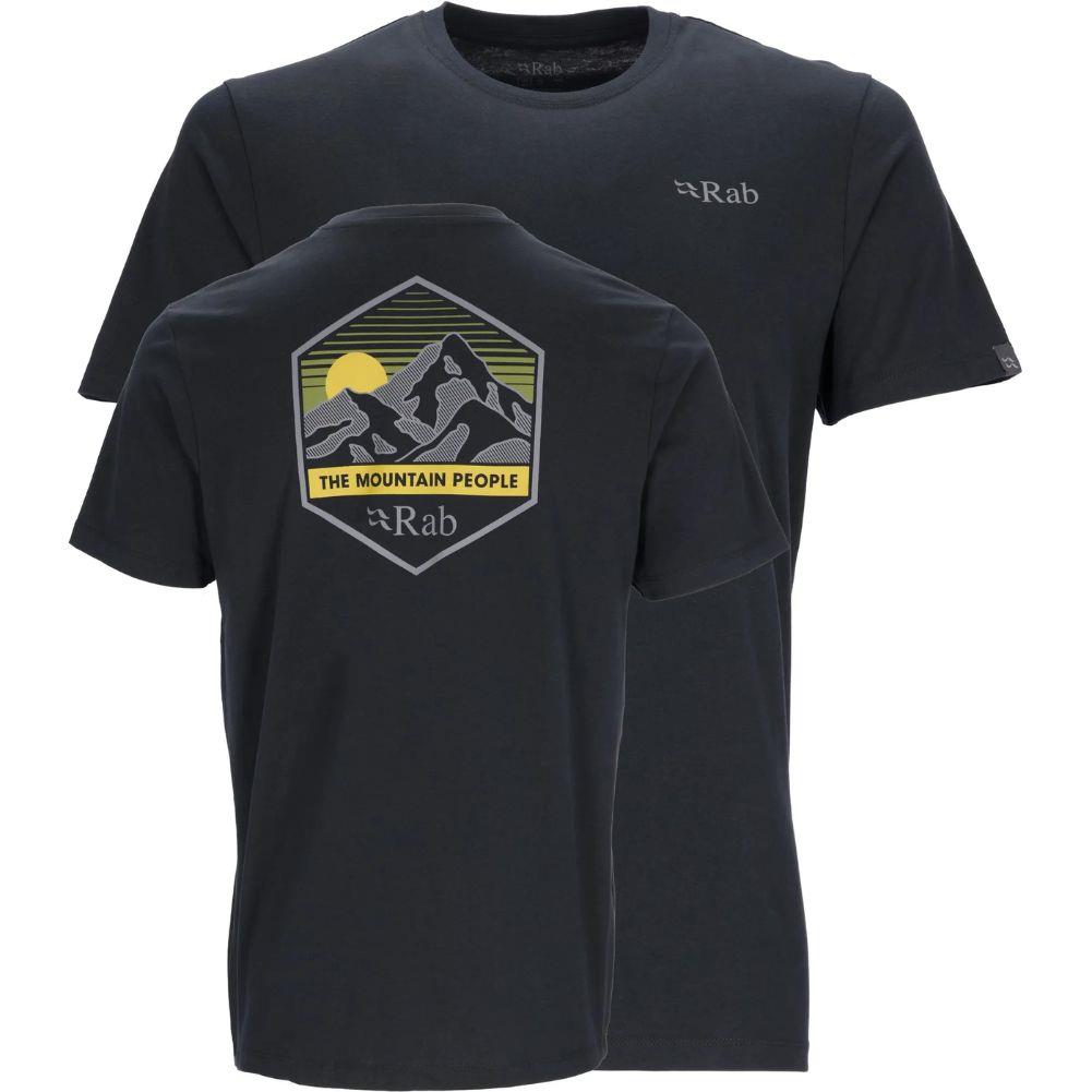 Rab Men's Stance Mountain Peak Tee (Beluga)