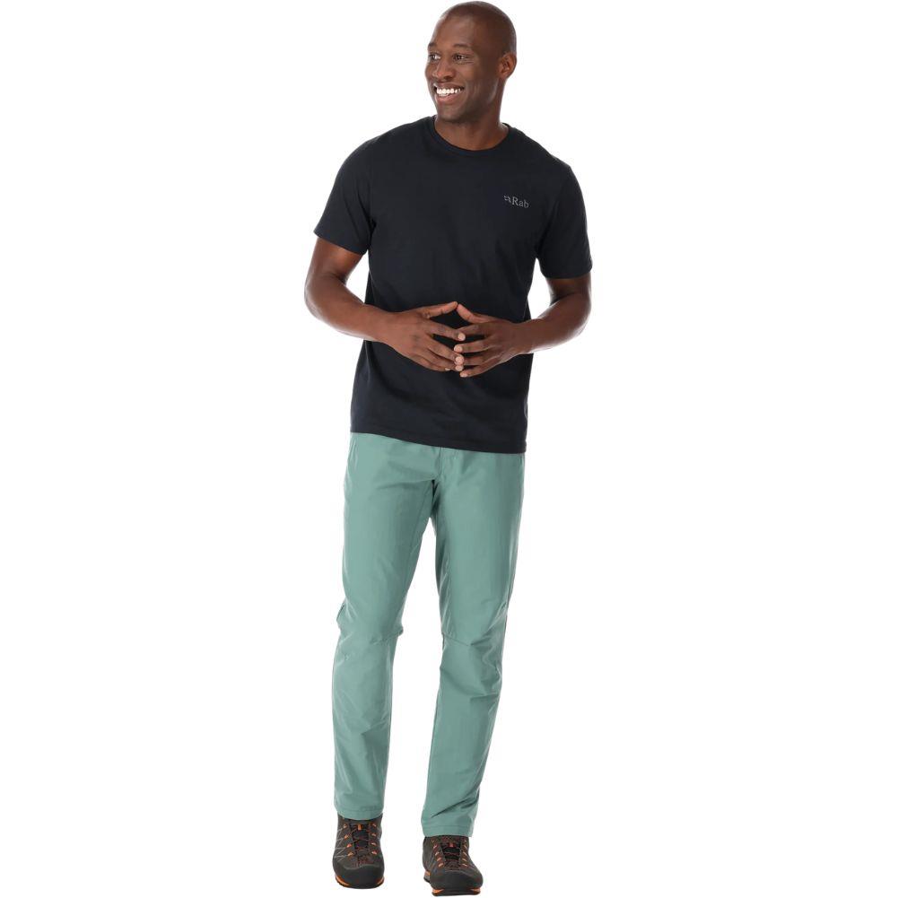 Rab Men's Stance Mountain Peak Tee (Beluga) full