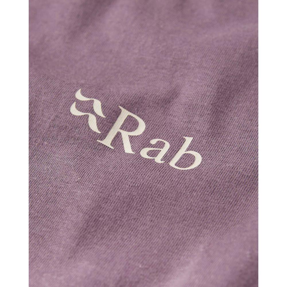 Rab Men's Stance Mountain Peak Tee (Dark Iris) logo