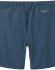 Rab Men's Momentum Shorts - 9" (Tempest Blue) back