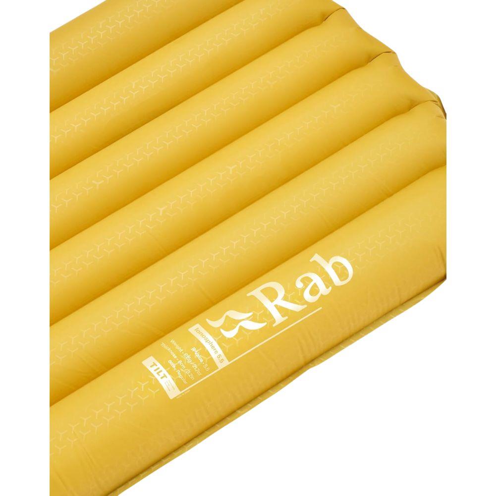 Rab Ionosphere 5.5 Sleep Mat - Regular (Dark Pollen) logo