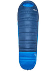 Rab Ascent Down Sleeping Bag (-6°C) - Long Wide - Left Zip (Tempest Blue/Maya Blue)