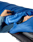 Rab Women's Ascent Down Sleeping Bag (-6°C) - Regular - Left Zip (Dark Bluebird/Bluebird) phone