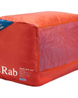 Rab Ascent Down Sleeping Bag (-18°C) - Regular - Left Zip (Tempest Blue/Maya Blue) box
