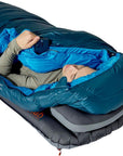 Rab Ascent Down Sleeping Bag (-24°C) - Regular - Left Zip (Tempest Blue/Maya Blue) pphone