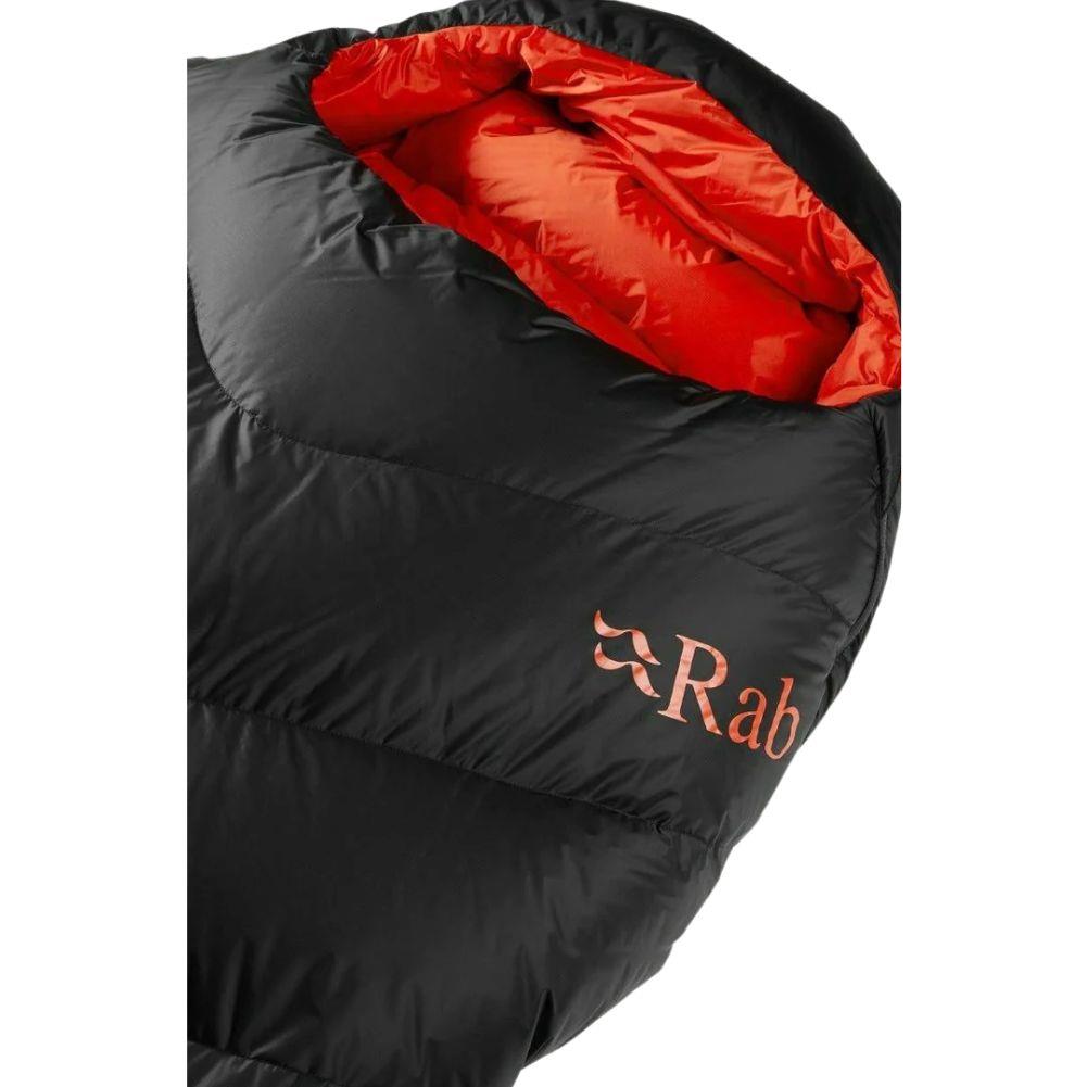 Rab Neutrino Pro 900 Long Down Sleeping Bag (-22C) - Left Zip (Granite) logo