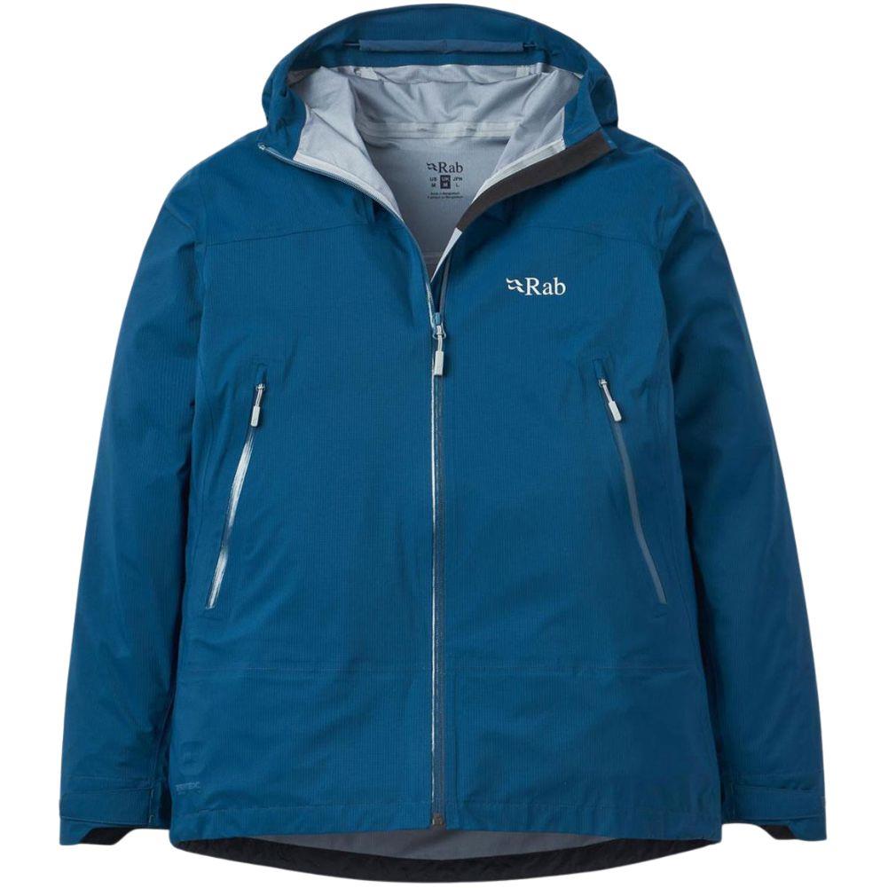 Rab Men's Firewall Light Waterproof Jacket (Tempest Blue)