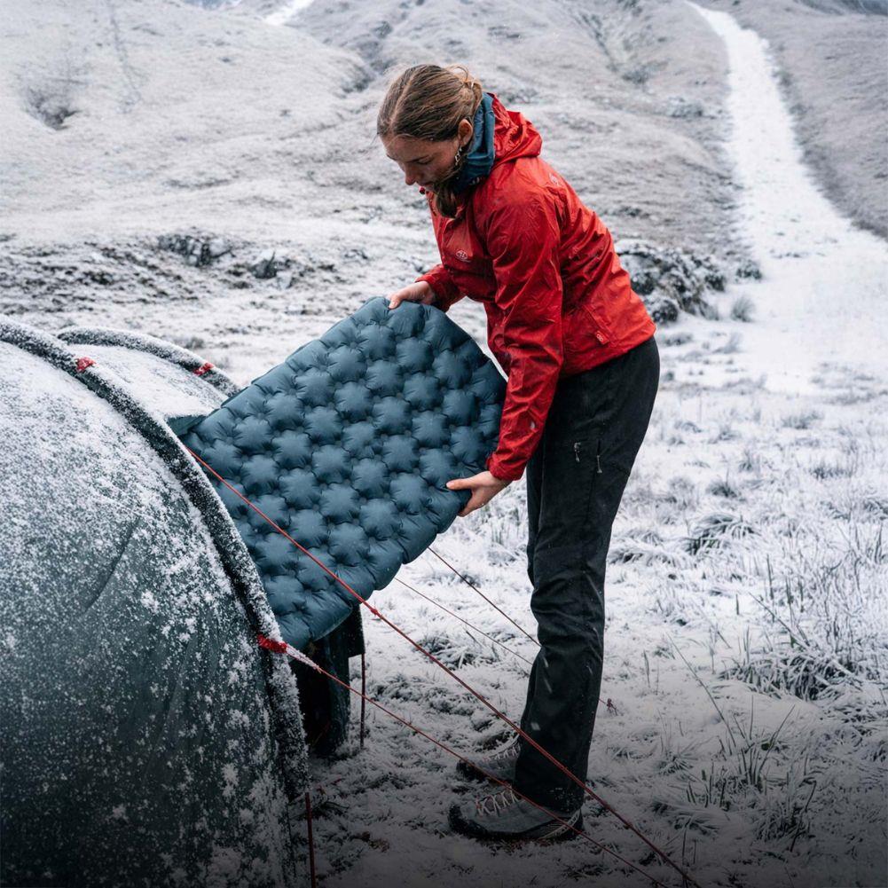 Highalnder Nap-pak Arctic R11 Mummy Lite Inflatable Sleeping Mat (Teal) camp
