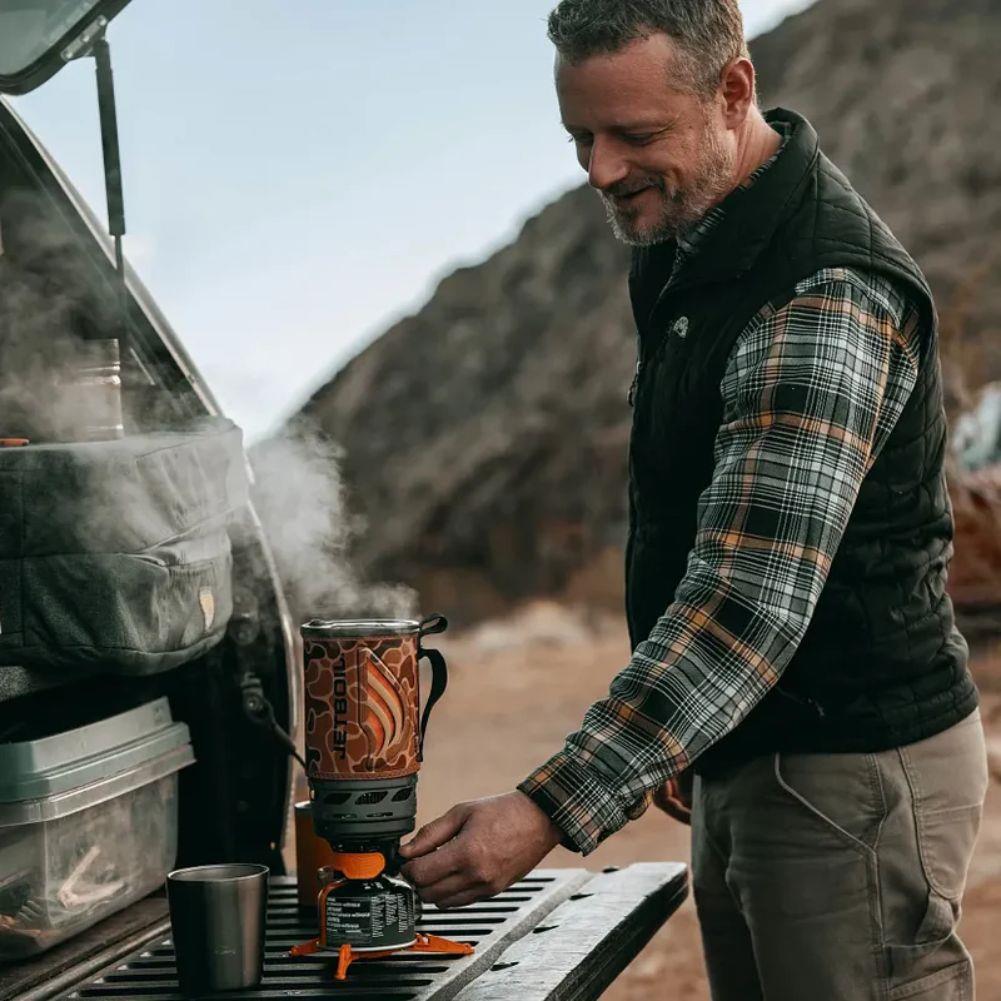 Jetboil Flash 1.0L Fast Boil System (Duck Camo) cooking
