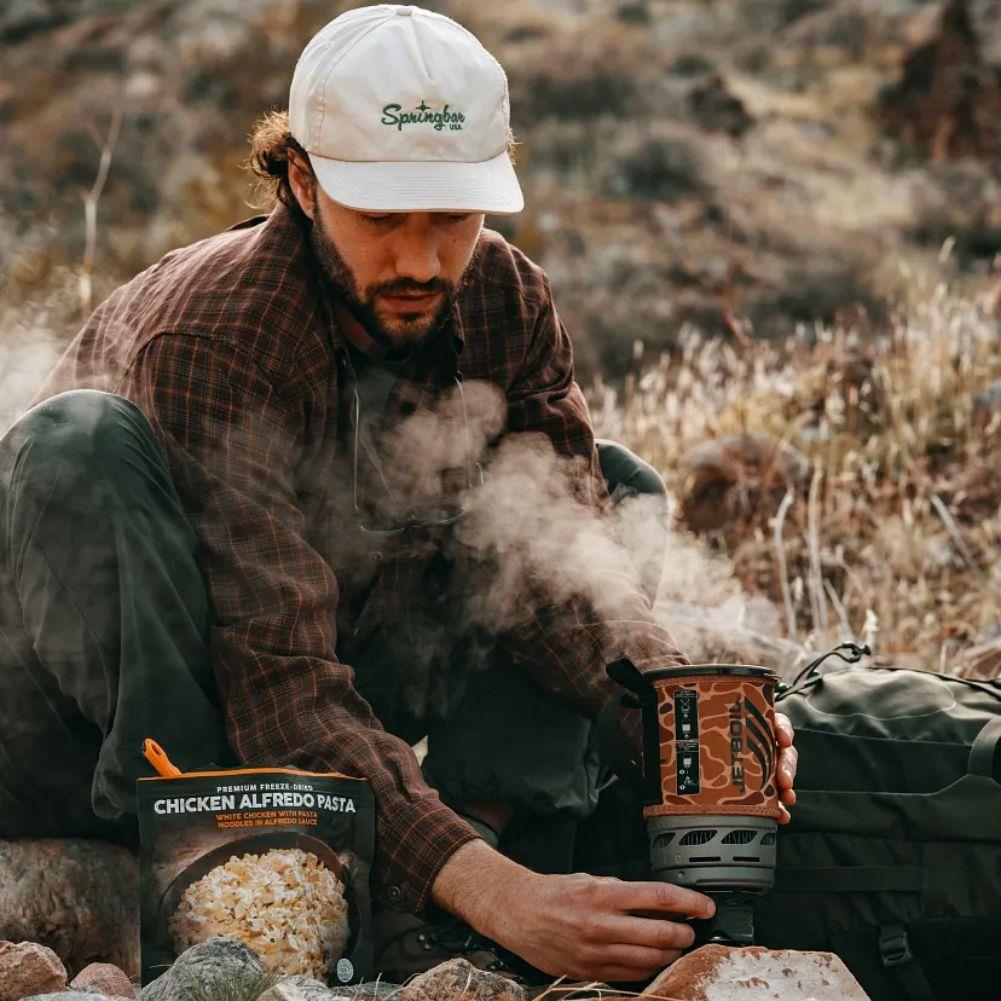 Jetboil Zip 0.8L Fast Boil Stove System (Duck Camo) smoke