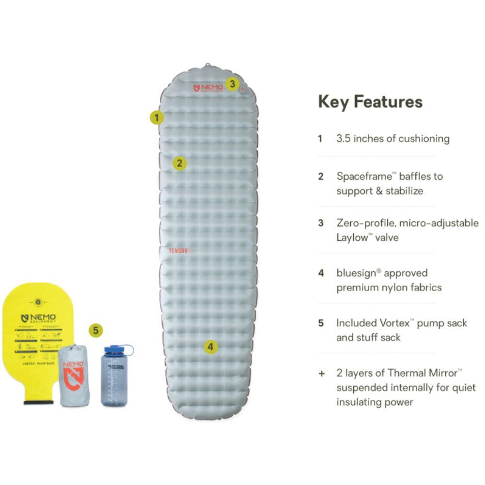 Nemo Equipment Tensor All-Season Sleeping Pad (Regular Mummy) key