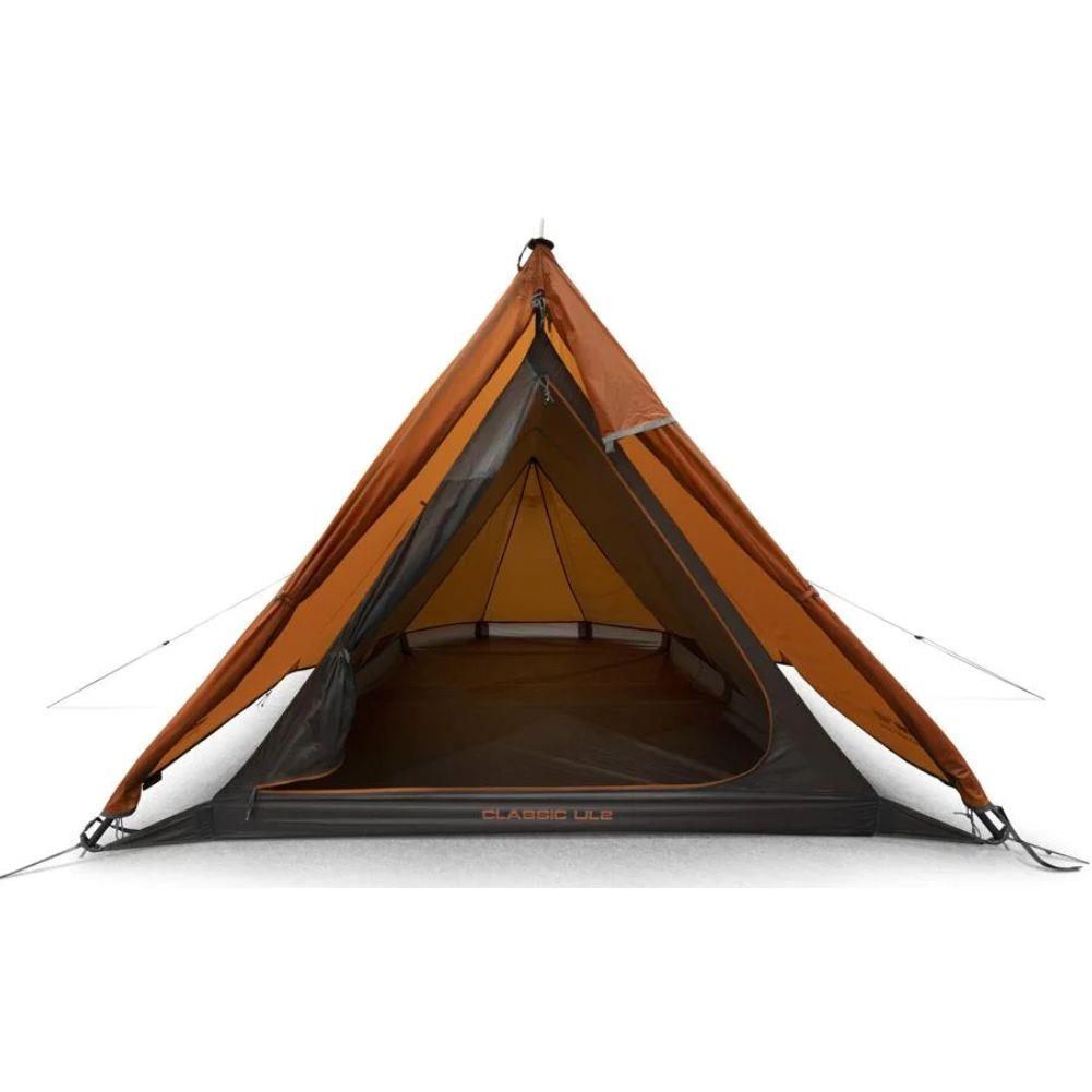 Force Ten (F10) Classic UL2 - 2 Man Tent (Burnt Orange) open inner