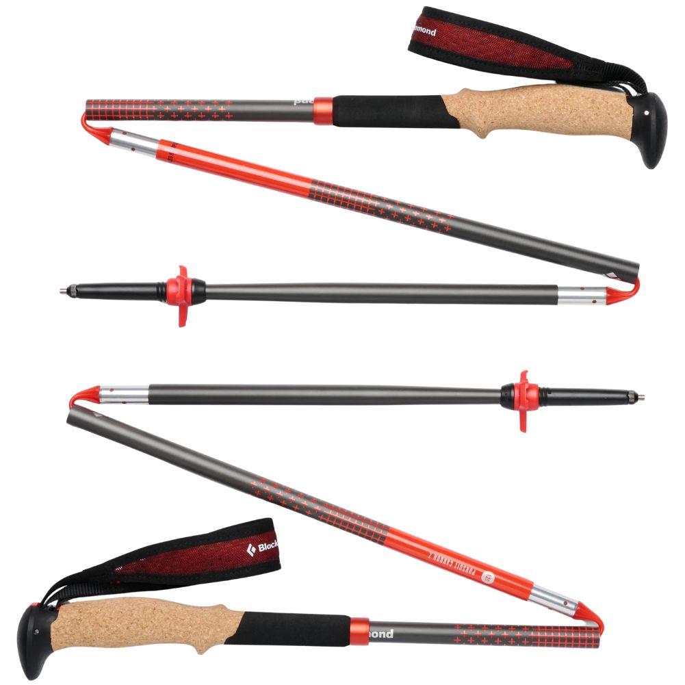 Black Diamond Pursuit Carbon Z Poles - 125cm (Octane)