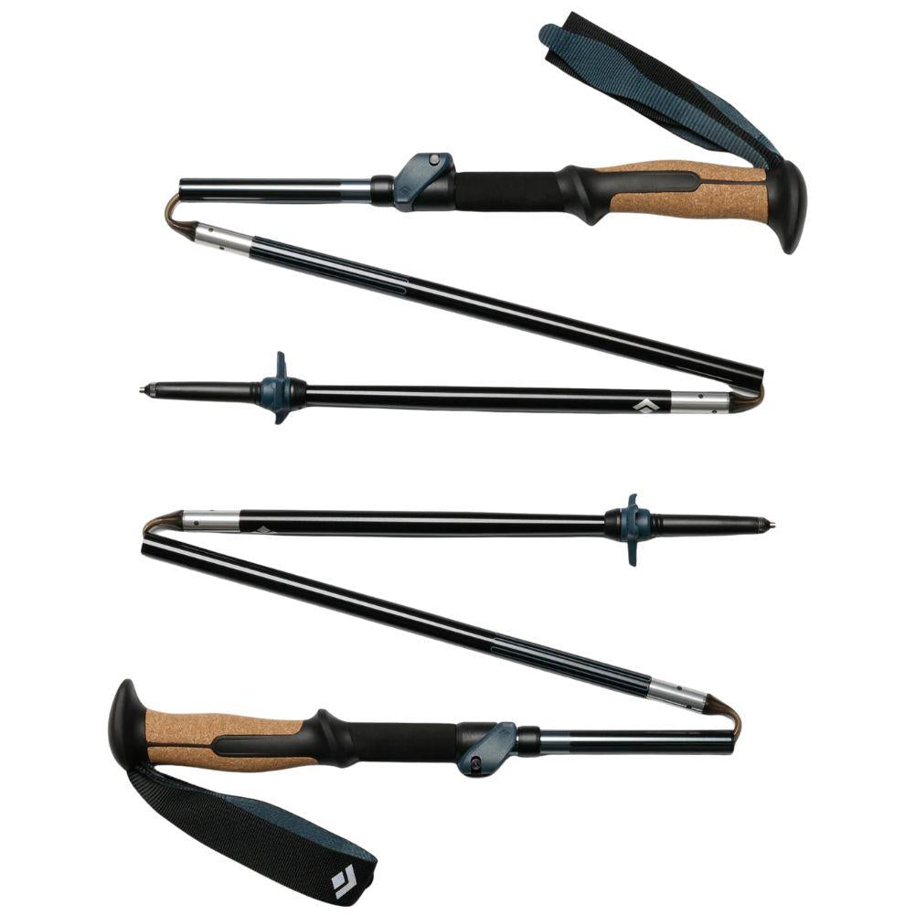 Black Diamond Trail Vista FLZ Trekking Poles - 135cm (Midnight Blue)