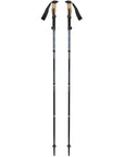 Black Diamond Trail Vista FLZ Trekking Poles - 135cm (Midnight Blue) long