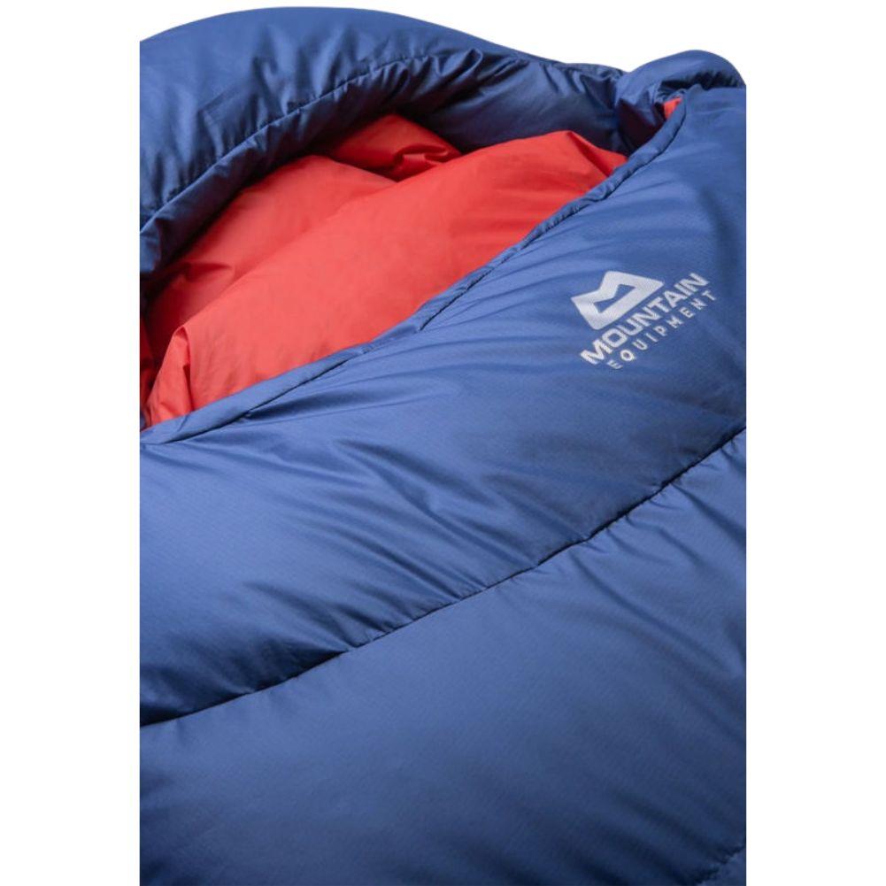 Mountain Equipment Classic Eco 500 Regular Down Sleeping Bag - Left Zip (Dusk) logo