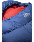 Mountain Equipment Classic Eco 500 Regular Down Sleeping Bag - Left Zip (Dusk) logo