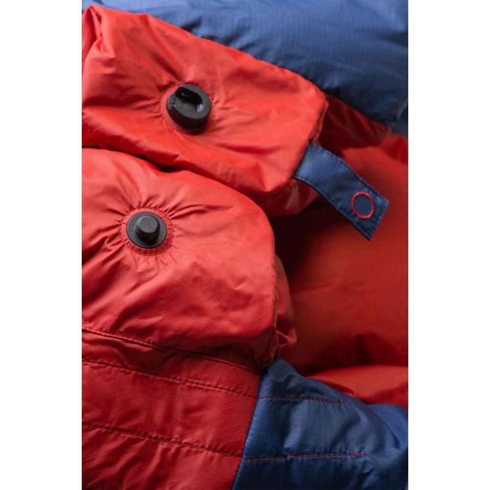 Mountain Equipment Classic Eco 500 Regular Down Sleeping Bag - Left Zip (Dusk) button