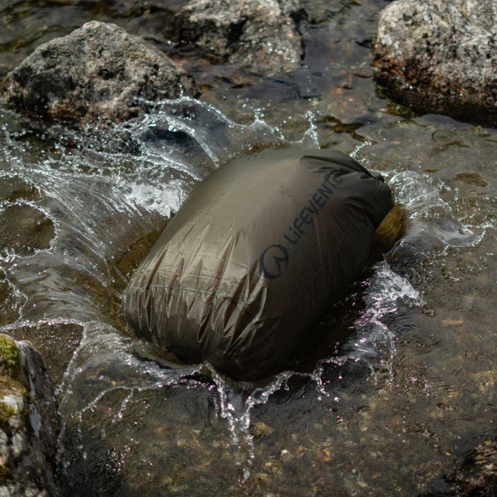 Lifesystem Ultralight Dry Bags - 25L (Olive) water