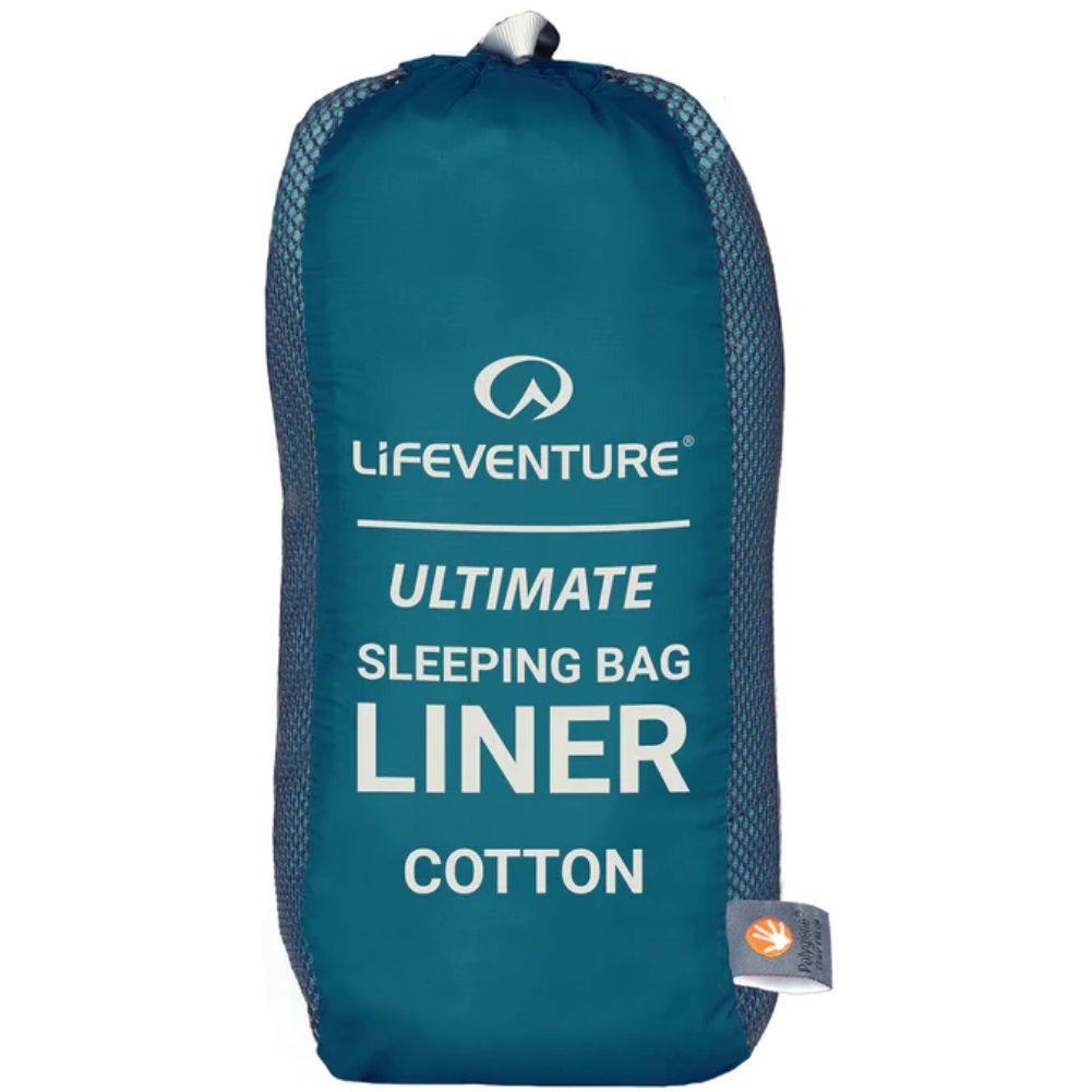 Lifesystem Cotton Ultimate Sleeping Bag Liner (Rectangular) bag
