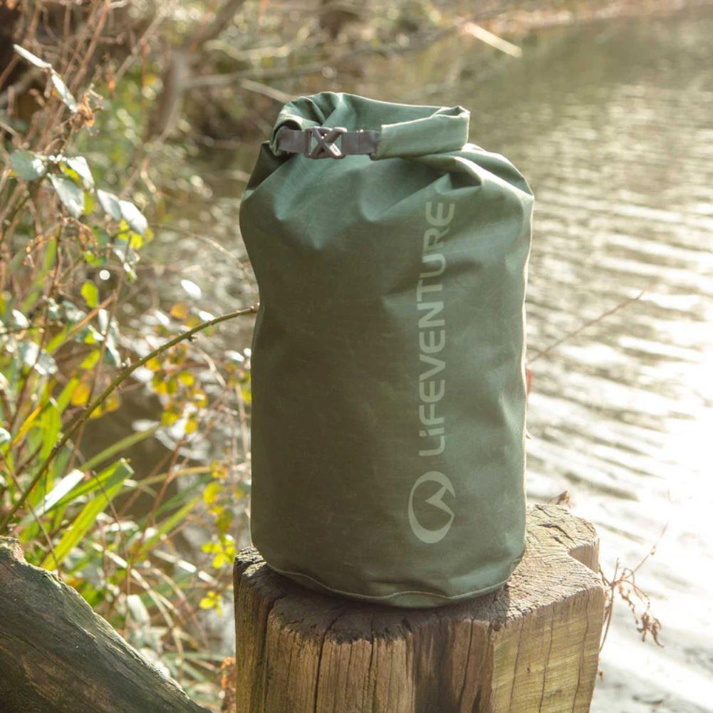 Lifeventure Storm Dry Bags - 10L (Olive) water