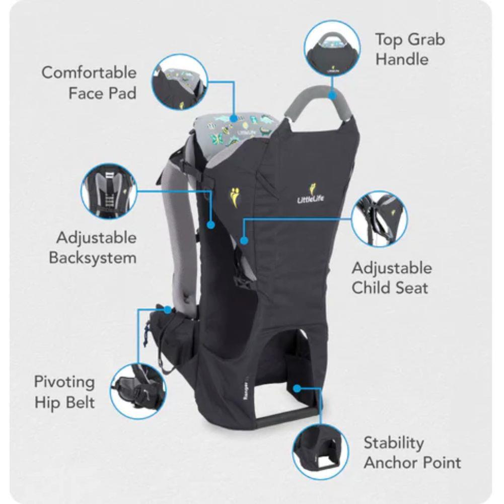 Littlelife Ranger Child Carrier (Navy)