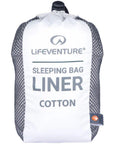 Lifeventure Cotton Sleeping Bag Liner - Mummy (2026) sleep