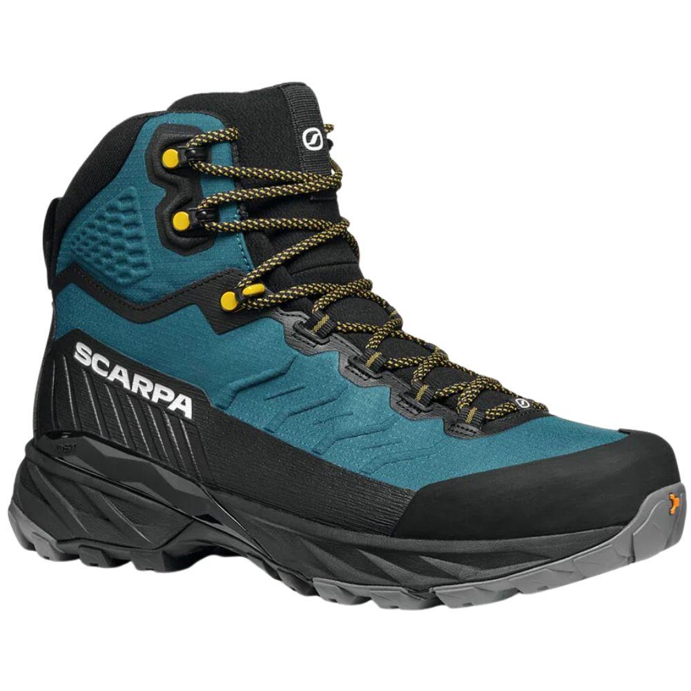 Scarpa Men's Rush TRK LT GTX Hiking Boots (Petrol/Mustard)