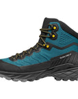 Scarpa Men's Rush TRK LT GTX Hiking Boots (Petrol/Mustard) left