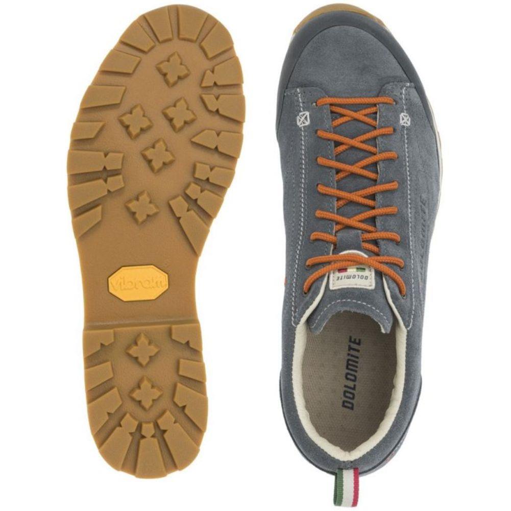 Dolomite Men's 54 Low Evo Shoe (Gunmetal Grey/Canapa Beige) top bottom