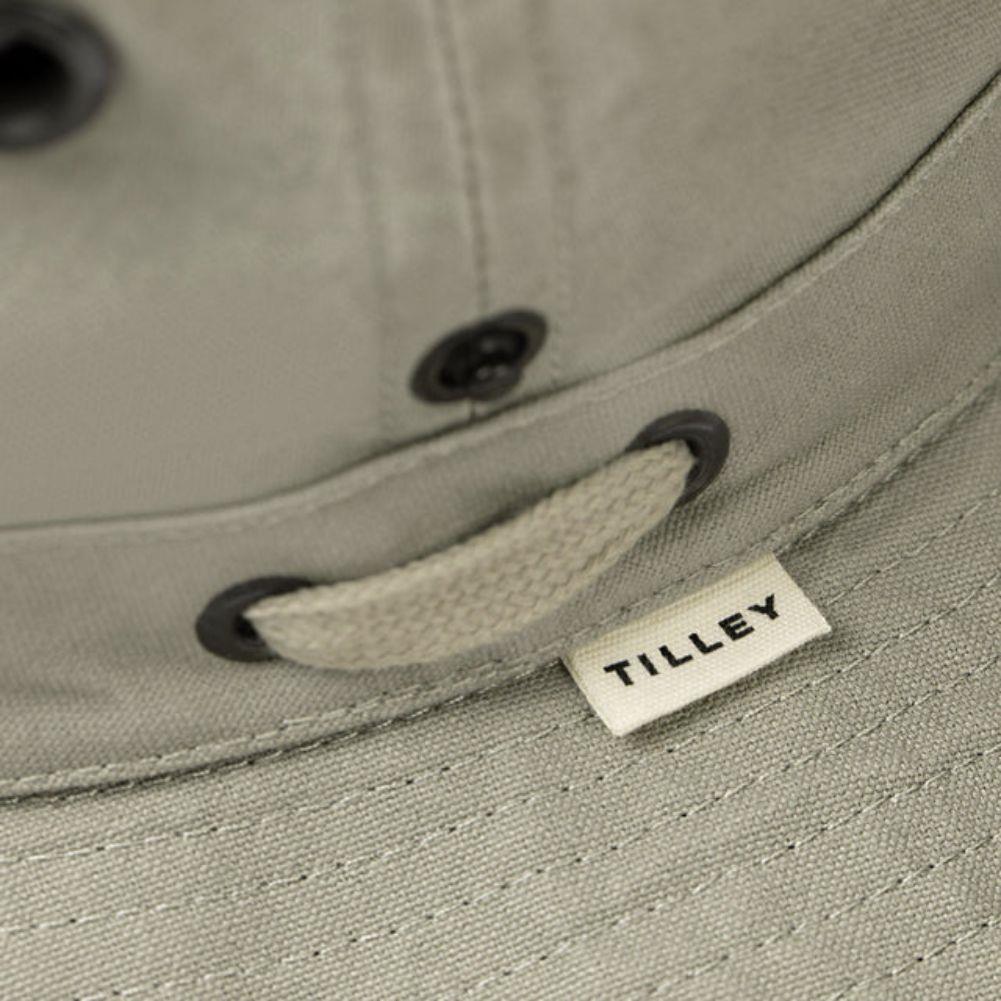 Tilley T3 Wanderer Hat (Khaki) tag