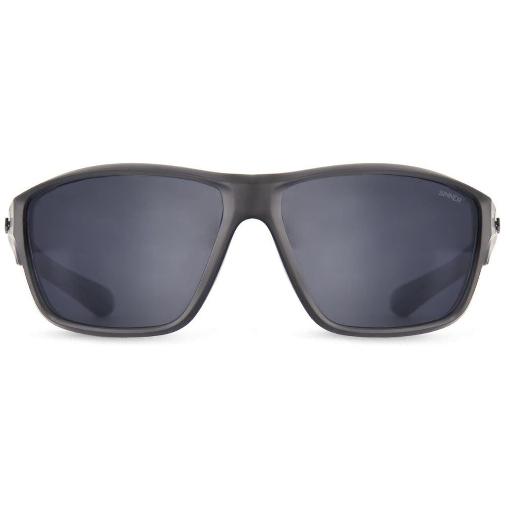 Sinner Eyak Sintec Sunglasses (Matte Cry Black) front