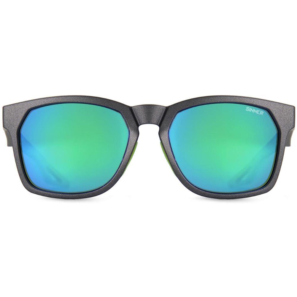 Sinner Faveira  Sintec Lens Sunglasses (Grey/Green) front