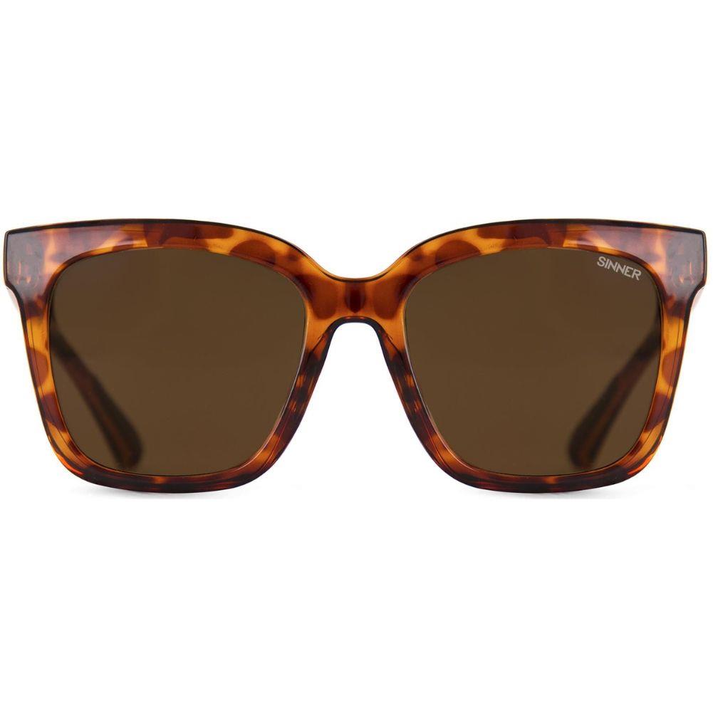 Sinner Marathi Sintec Lens Sunglasses (Tortoise Brown) front