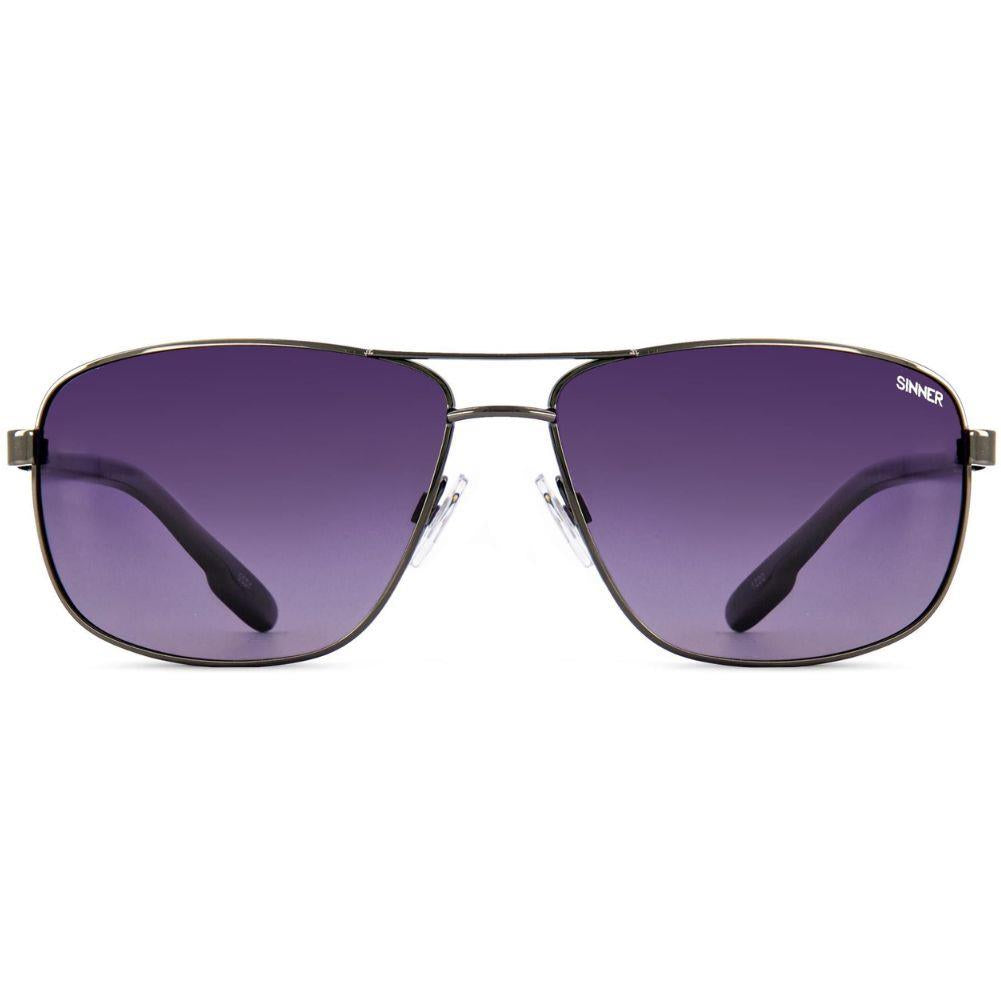 Sinner Brandon X Sintec Lens Sunglasses (Gun Metal) front