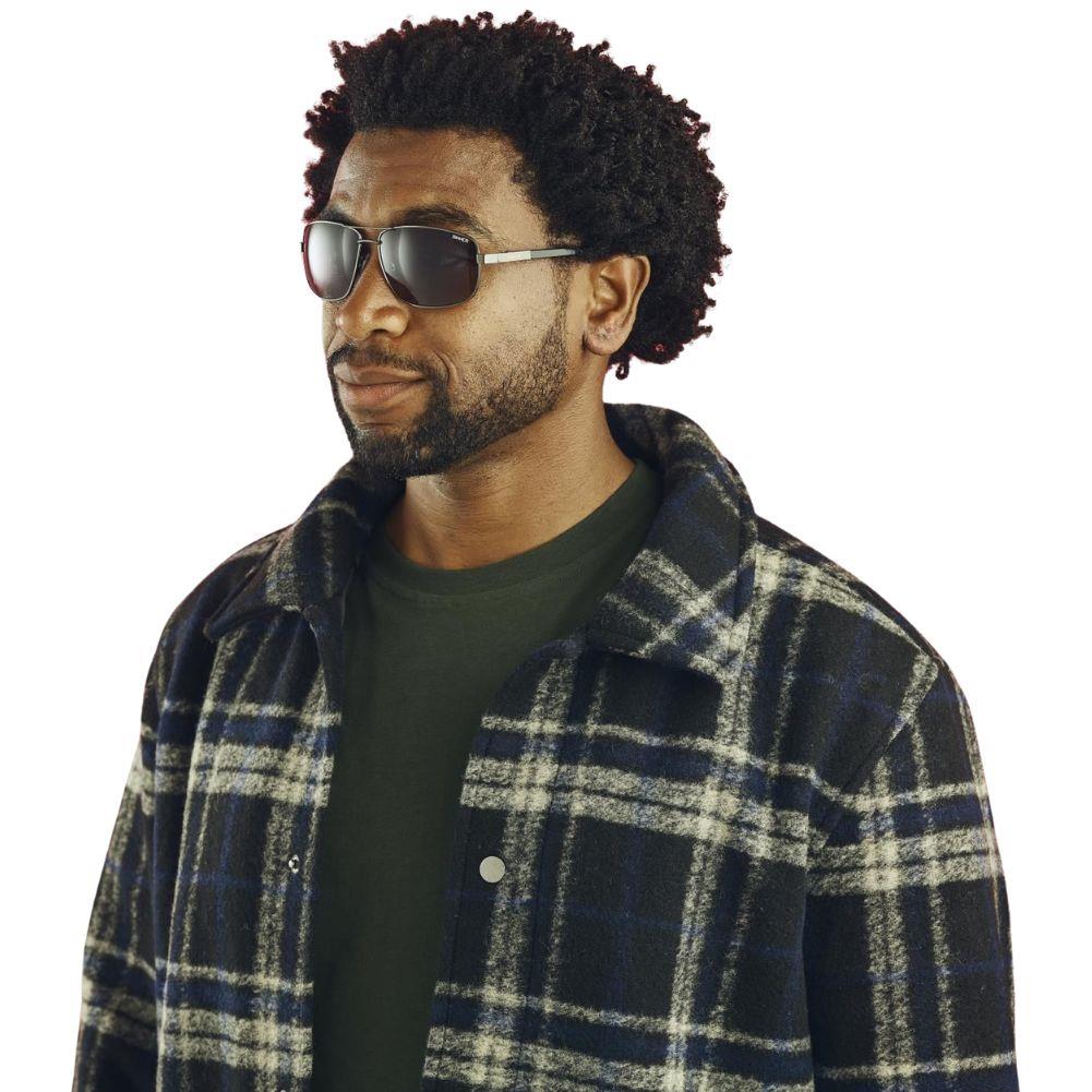 Sinner Brandon X Sintec Lens Sunglasses (Gun Metal) smile