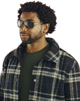 Sinner Brandon X Sintec Lens Sunglasses (Gun Metal) smile