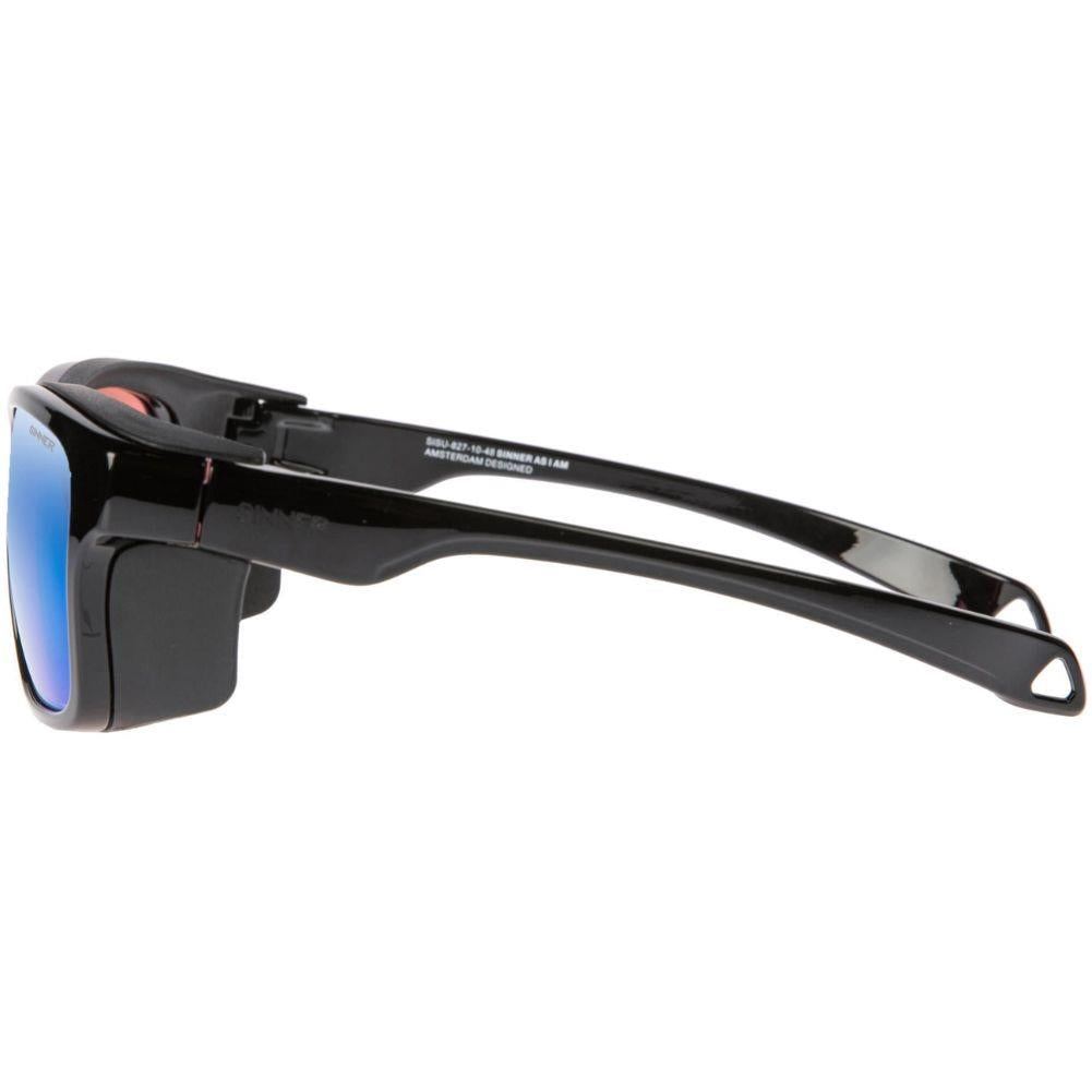 Sinner Whitepass Ii Ski Sintrast Lens Sunglasses (Shiny Black/Matte Black) side