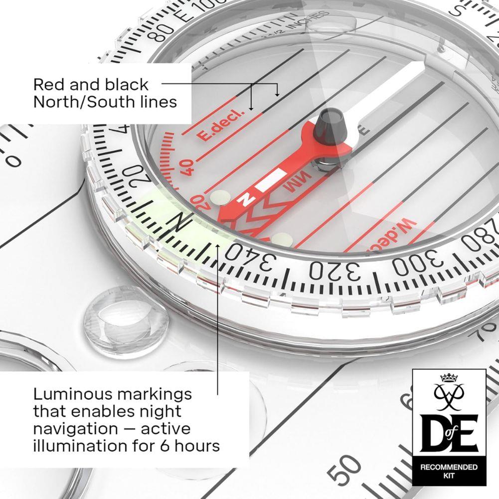 Silva Expedition 4-360 Compass red