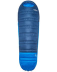 Rab Ascent Down Sleeping Bag (-6°C) - Long - Left Zip (Tempest Blue/Maya Blue)