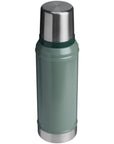 Stanley Classic Legendary 940ml Bottle (Hammertone Green) angle