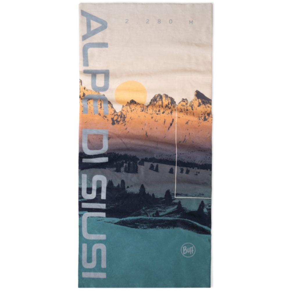 Buff Original Ecostretch Neckwear (Alp3 Di Siusi Peak Multi) long