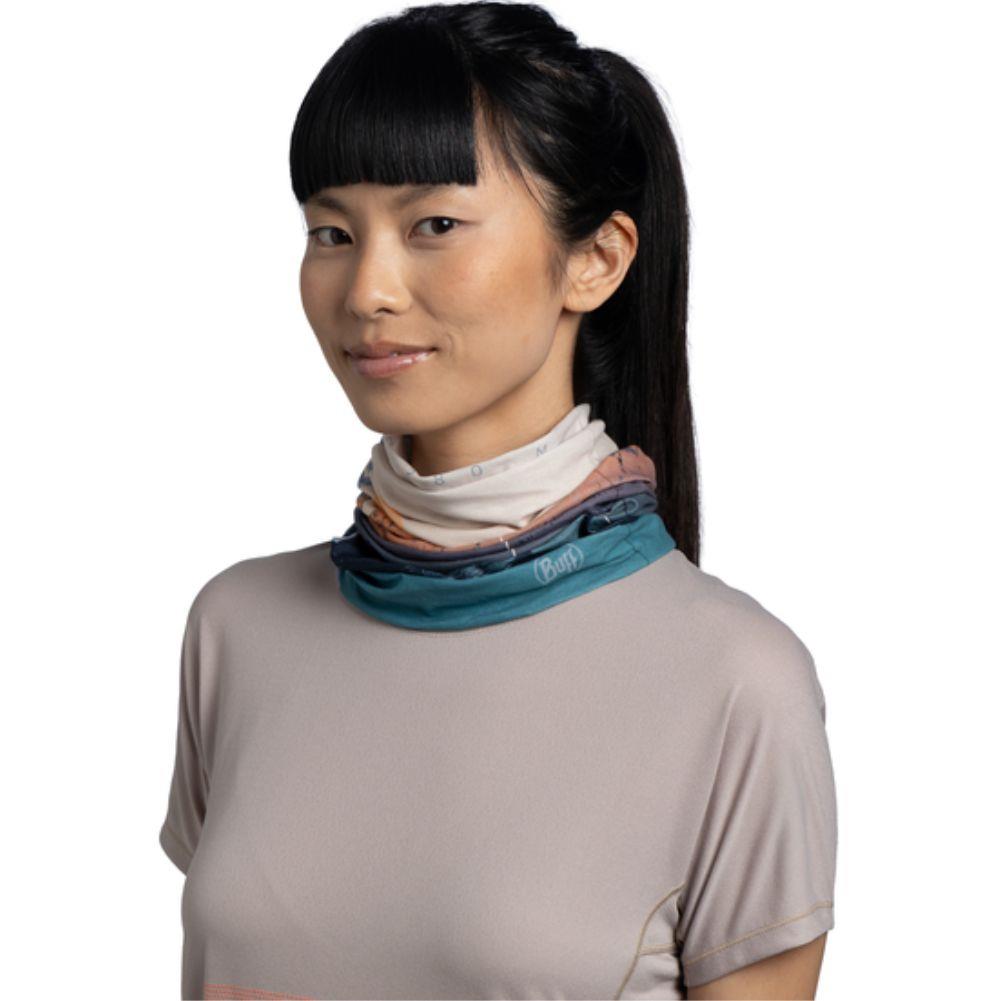 Buff Original Ecostretch Neckwear (Alp3 Di Siusi Peak Multi) neck