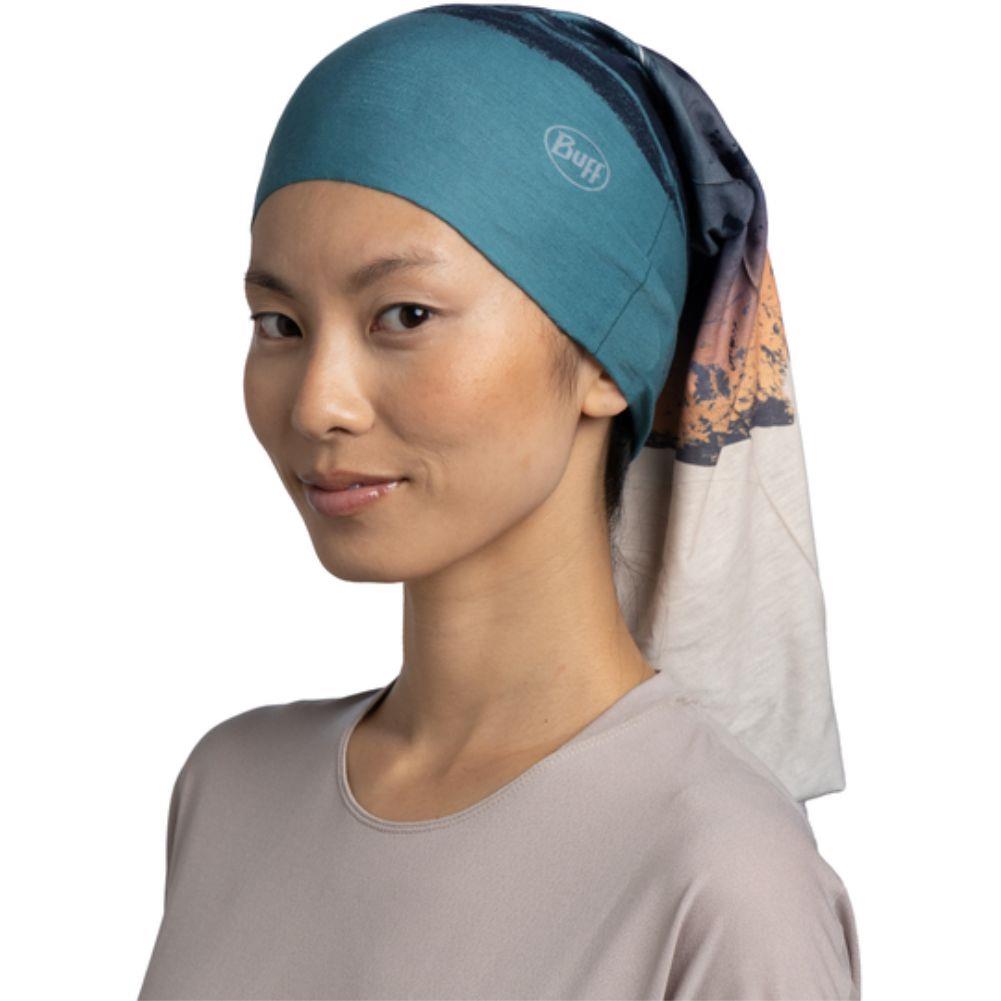 Buff Original Ecostretch Neckwear (Alp3 Di Siusi Peak Multi) head