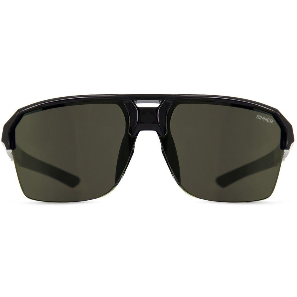 Sinner Bolt Sunglasses (Crystal Black) front
