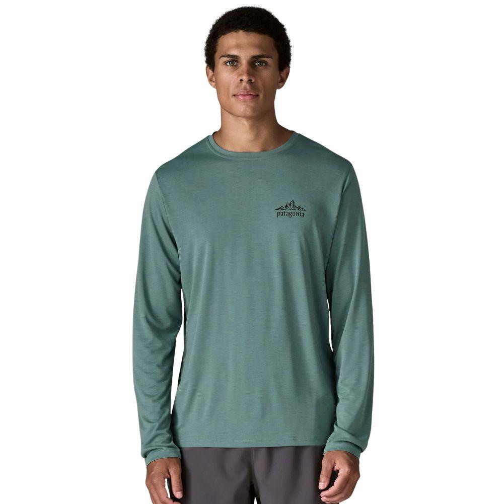 Patagonia Men's Long-Sleeved Capilene Cool Daily Shirt (Cloud Crag) front